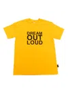 Aspesi Slogan-print T-shirt In Yellow