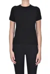 Aspesi Short Sleeves Pullover In Black