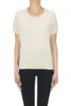 Aspesi Short Sleeves Pullover In Neutral
