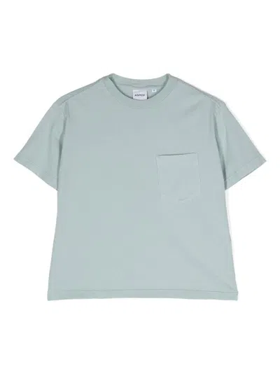 Aspesi Kids' Short Sleeves T-shirt In Blue
