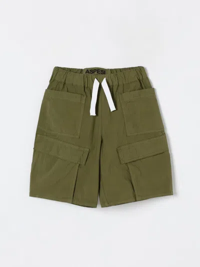 Aspesi Shorts  Kids Color Green