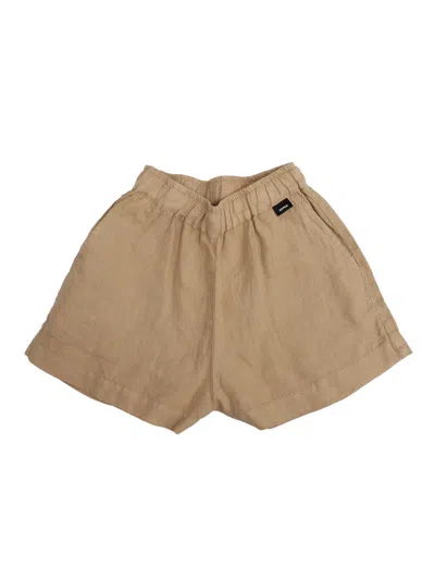 Aspesi Kids' Shorts In Beige