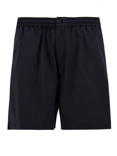 Aspesi Shorts Blue In Black