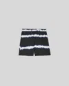 Aspesi Shorts Da Mare Caprese Ii W Con Stampa - Blu Navy In Blu Navy