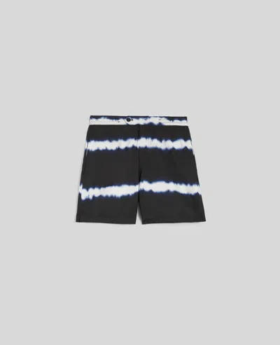 Aspesi Shorts Da Mare Caprese Ii W Con Stampa - Blu Navy
