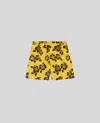 Aspesi Shorts Da Mare Caprese Ii W Con Stampa - Giallo In Giallo