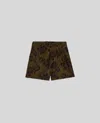 Aspesi Shorts Da Mare Caprese Ii W Con Stampa - Militare In Militare