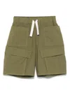 Aspesi Poplin Shorts In Green