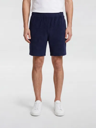 Aspesi Shorts Men Color Navy In Blue