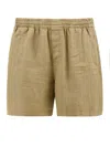 Aspesi Shorts Sand In Gold