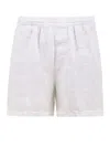 Aspesi Shorts White In White