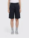 Aspesi Bermuda Buttoned Shorts In Blue