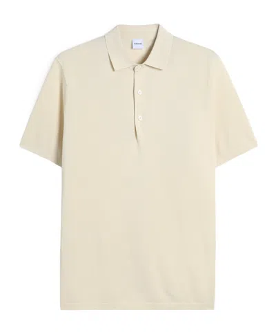 Aspesi Short-sleeved Polo Shirt In Brown