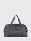 Aspesi Logo Duffle Bag In Gray
