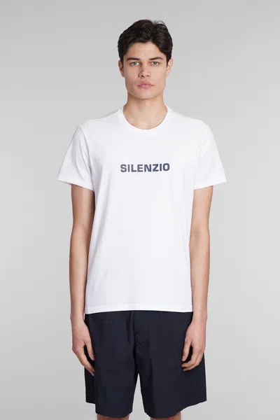 Aspesi Silence T-shirt In Bianco