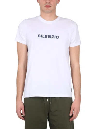 Aspesi T-shirt With Print In White