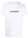Aspesi T-shirt Silenzio In White