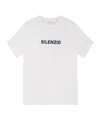 Aspesi Silenzio Print T-shirt In White