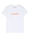 ASPESI SILENZIO SLOGAN-PRINT T-SHIRT