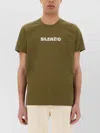 Aspesi T-shirt In Jersey Di Cotone Con Stampa - Militare