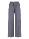Aspesi Elasticated Trousers In Gray