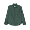 Aspesi Silk Shirts In Green
