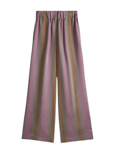 Aspesi Silk Silk Saggia Pantallon Degrade In Multi