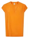 Aspesi Linear Classic Top In Orange