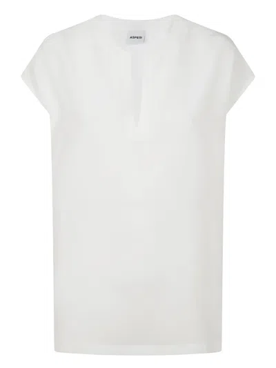 Aspesi Linear Classic Top In Natural