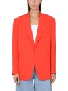 Aspesi Lapel Collar Knitted Blazer