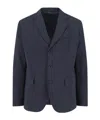 Aspesi Paperino Single-breasted Blazer In Black