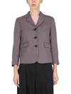 Aspesi Single-breasted Blazer In Black