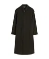 Aspesi Ernest Virgin Wool And Alpaca Coat In Green
