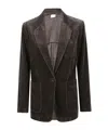 Aspesi Single-breasted Suit Jacket In Black