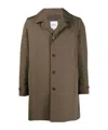 Aspesi Single-breasted Long-sleeve Jacket In Multi