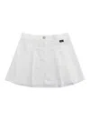 Aspesi Pleated Skirt In White