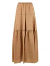 Aspesi Skirts Brown In Brown