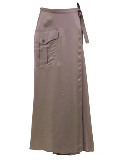 Aspesi Skirts Green In Neutral