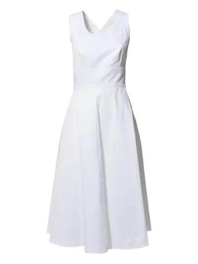 ASPESI SLEEVELESS FLARED DRESS