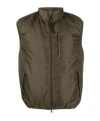 Aspesi Jil Vest With Thermore Padding In Green
