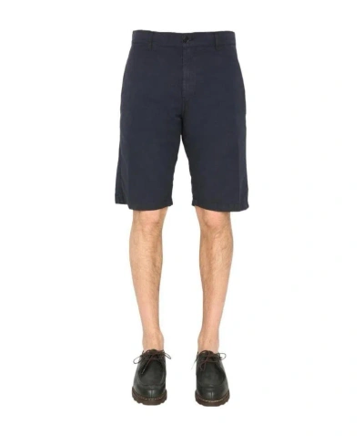 Aspesi Slim-cut Shorts In Black