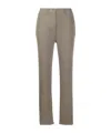 Aspesi Slim Fit Trousers In Brown