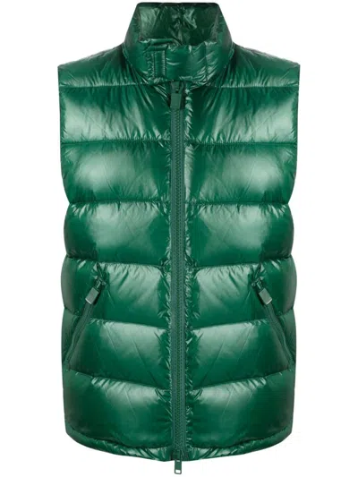 Aspesi Slim Re Padded Vest Clothing In Green