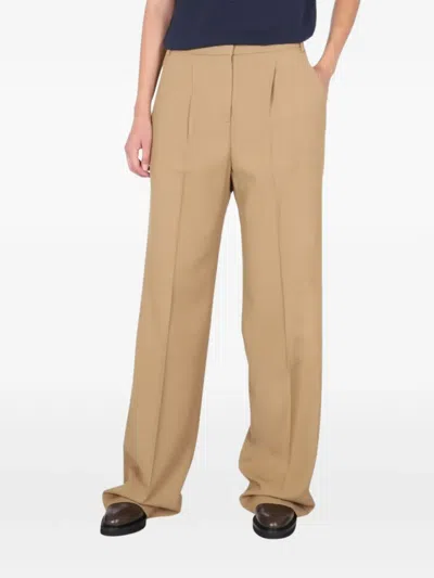 Aspesi Slim Trousers In Neutral