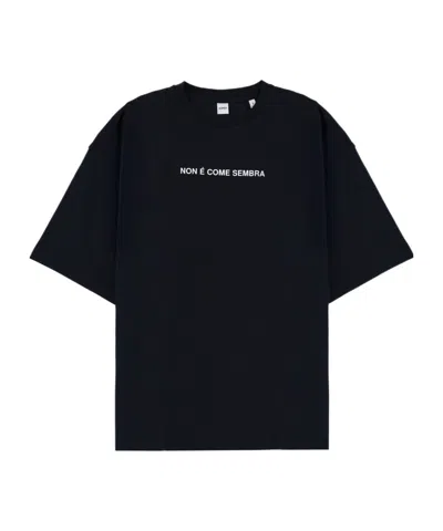 ASPESI ASPESI SLOGAN OVERSIZED T-SHIRT