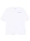 Aspesi Slogan-print Cotton T-shirt In White