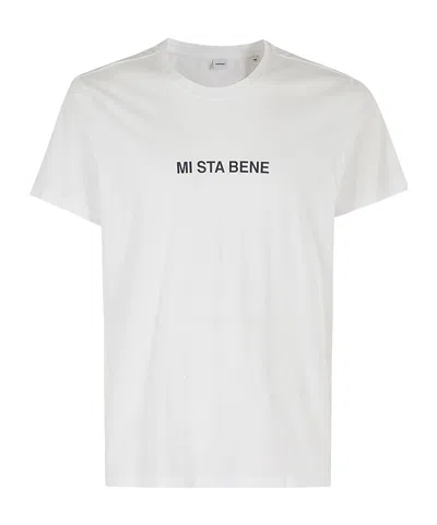 ASPESI SLOGAN-PRINT T-SHIRT