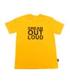 Aspesi Slogan-print T-shirt In Yellow