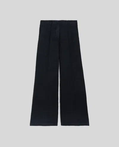Aspesi Slub Linen Trousers