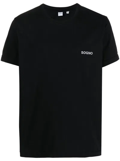 Aspesi 'sogno' Short-sleeve T-shirt In Black